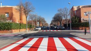Millores en un carrer de Mollet del Vallès