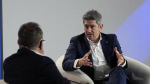 Afterwork con David Quirós, alcalde de LHospitalet de Llobregat, entrevistado por el director de El Periódico, Albert Sáez.