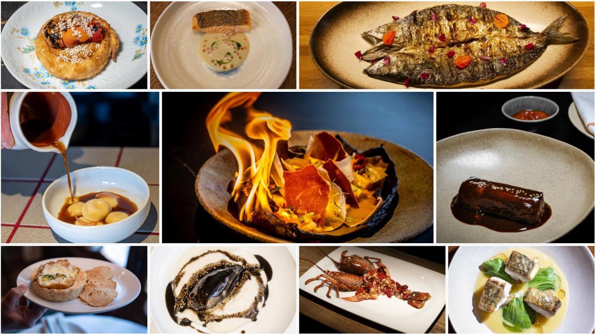 Algunos platos de los mejores restaurantes abiertos, en Barcelona el 2024 Algunos platos de los mejores restaurantes abiertos, en Barcelona el 2024