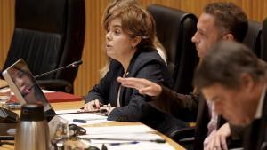 L’exvicepresidenta Sáenz de Santamaría nega la policia patriòtica: «Em va tocar exercir el poder, però mai el vaig disfrutar»