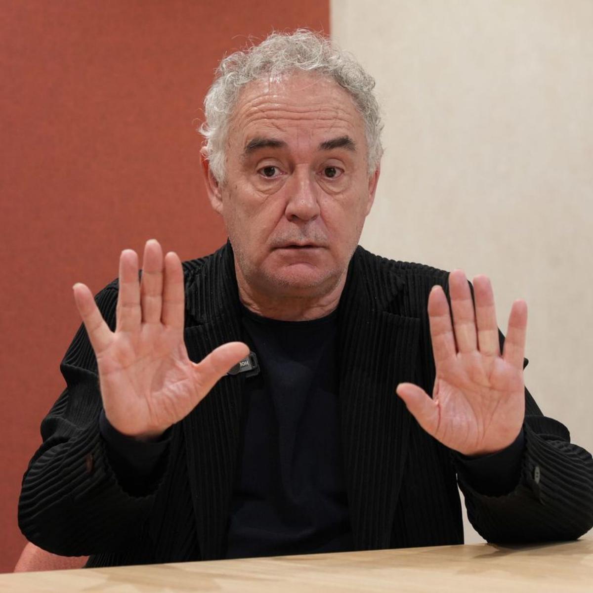 La recepta de Ferran Adrià per a una alimentació sostenible: «És millor una bona sardina que una mala llagosta» La recepta de Ferran Adrià per a una alimentació sostenible: «És millor una bona sardina que una mala llagosta»
