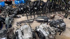 L’àrea metropolitana concentra més de la meitat dels robatoris de motos