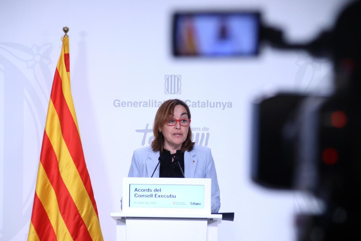 La consellera de Territori, Sílvia Paneque, este martes en la Generalitat. La consellera de Territori, Sílvia Paneque, este martes en la Generalitat.