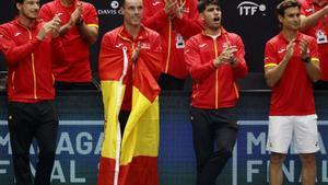 Espanya passa com a primera a la final de la Copa Davis